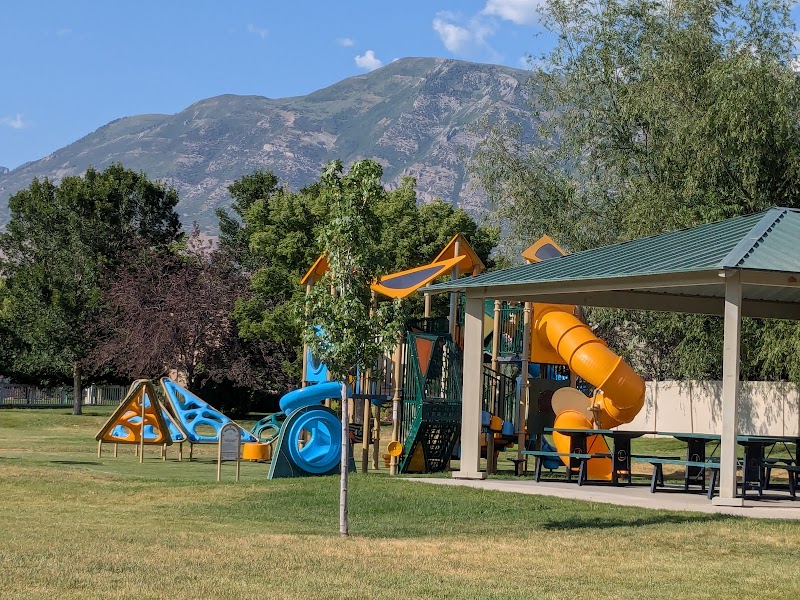 Meadows Park in Lindon, Utah | Walking Trail & Pavilion